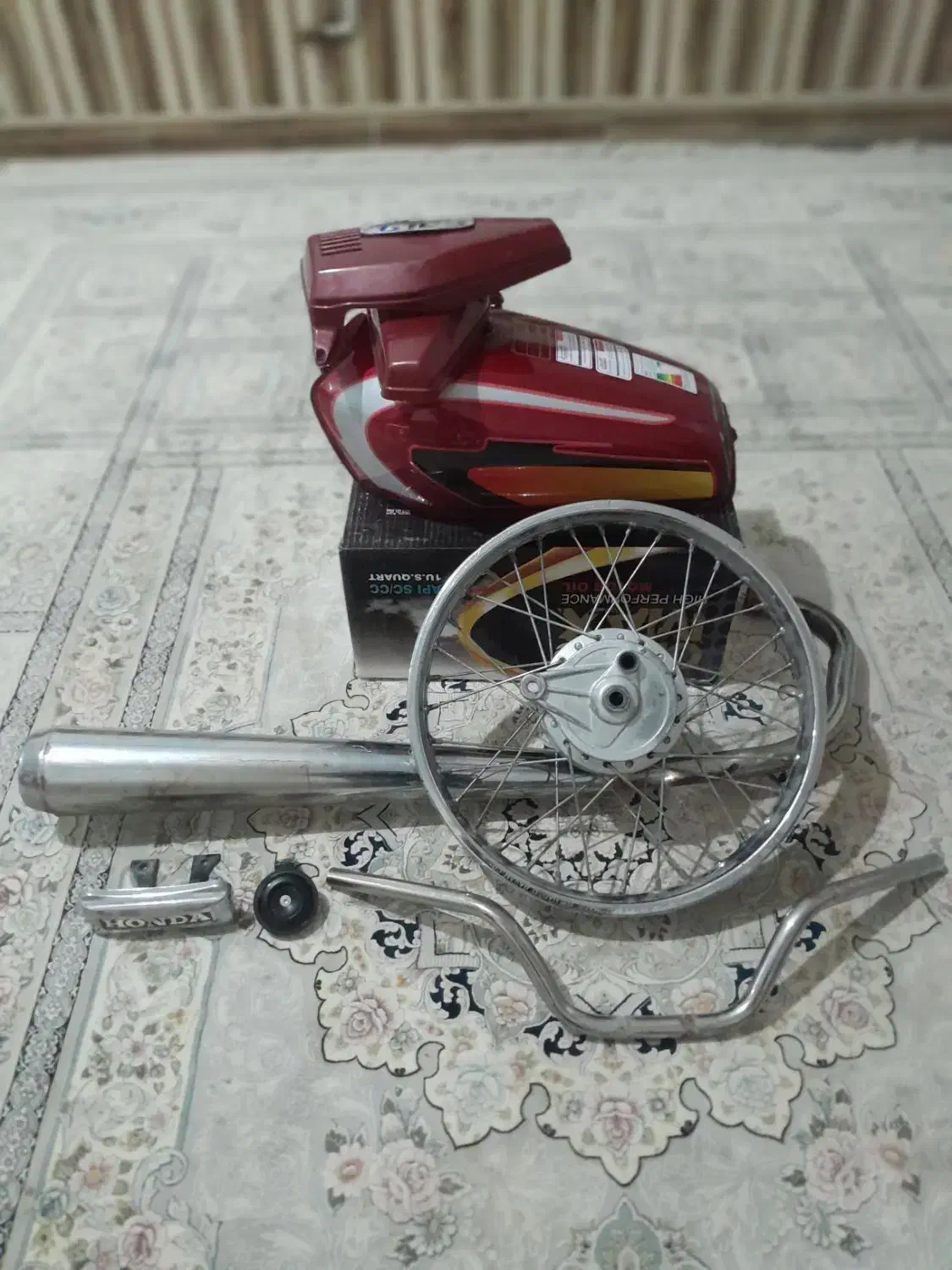 رینگ عقب موتور مفت|قطعات یدکی و لوازم جانبی|خرم‌آباد, |دیوار