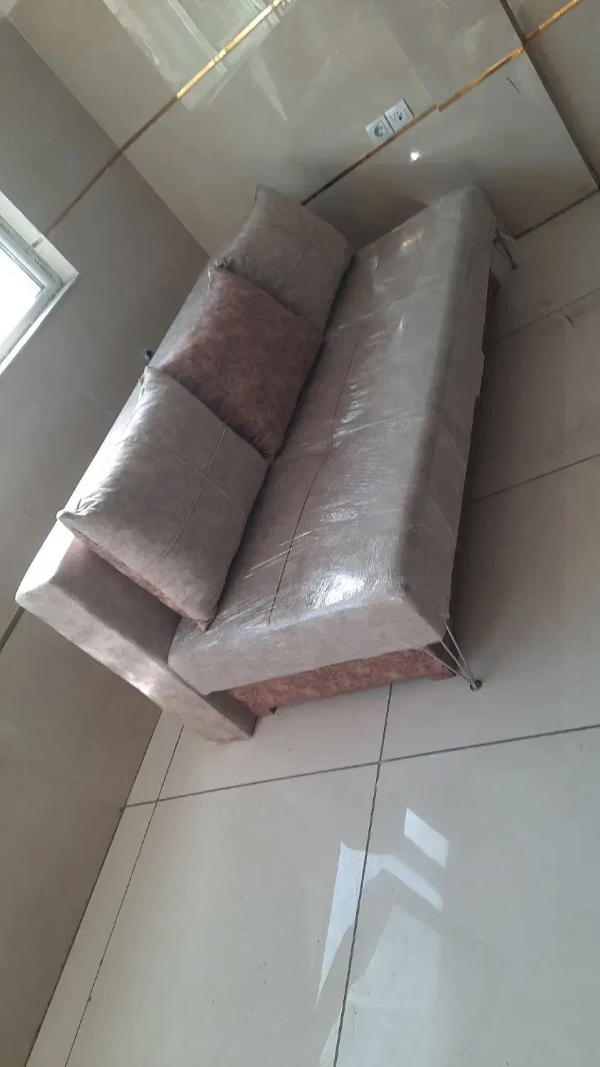 مبل ال تختخوابشو کاناپه تختشو تخت خواب شو در تبریز|مبلمان خانگی و میز عسلی|تبریز, |دیوار