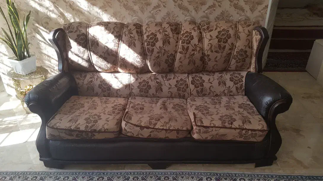 مبل راحتی هفت نفره|مبلمان خانگی و میز عسلی|کرمانشاه, |دیوار