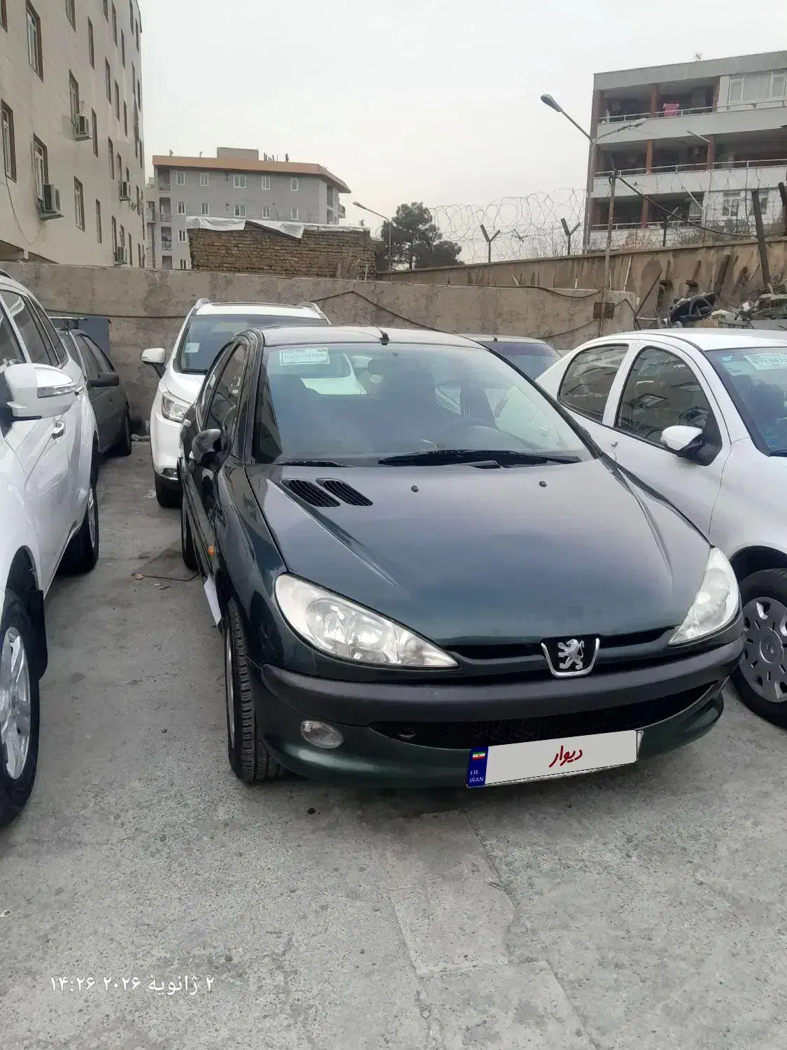 ۲۰۶تیپ۲ مدل۸۲|خودرو سواری و وانت|یزد, |دیوار