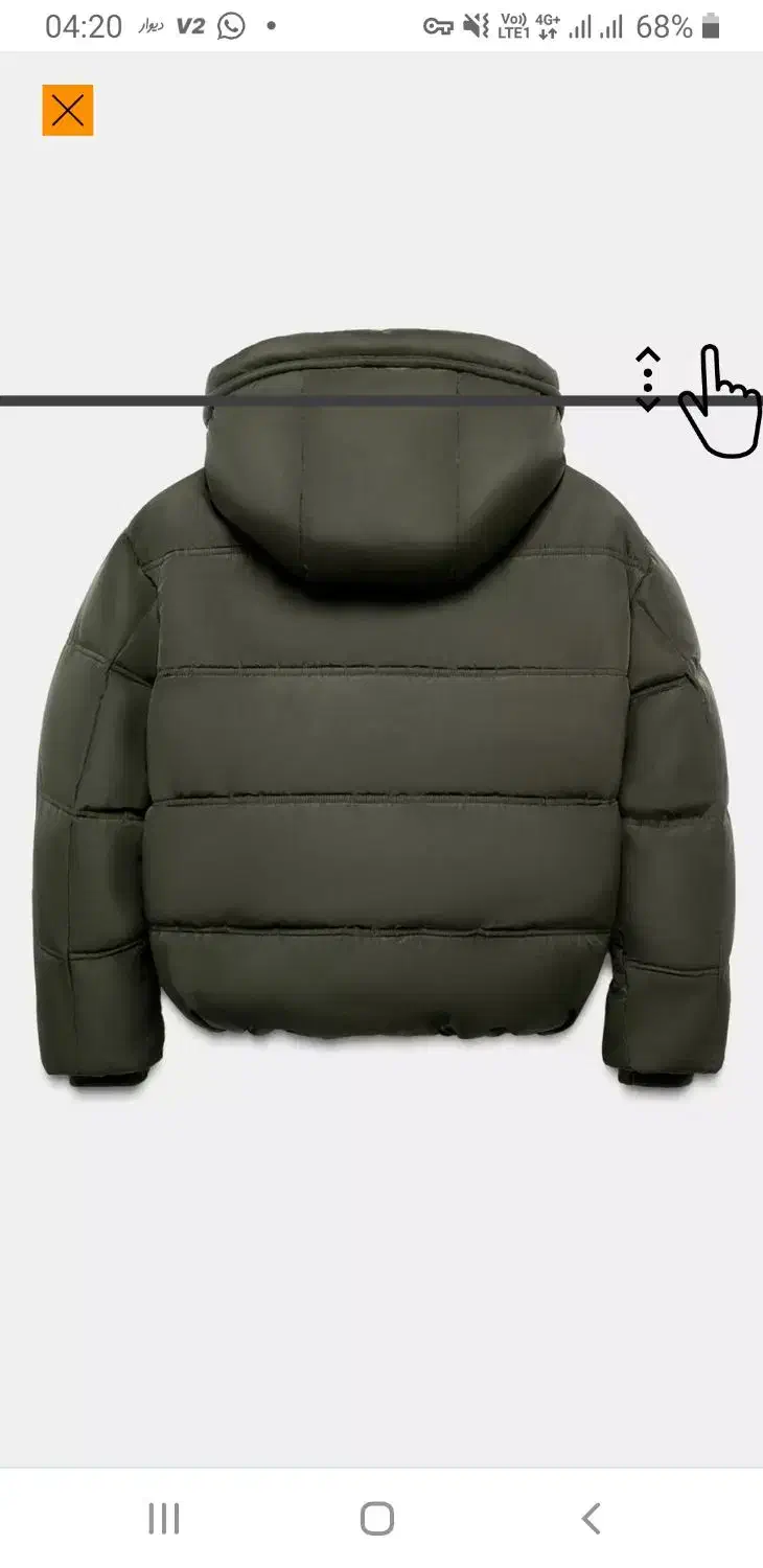 کاپشن زنانه زارا اورجینال نو با تگ|لباس|تهران, جماران (نیاوران)|دیوار