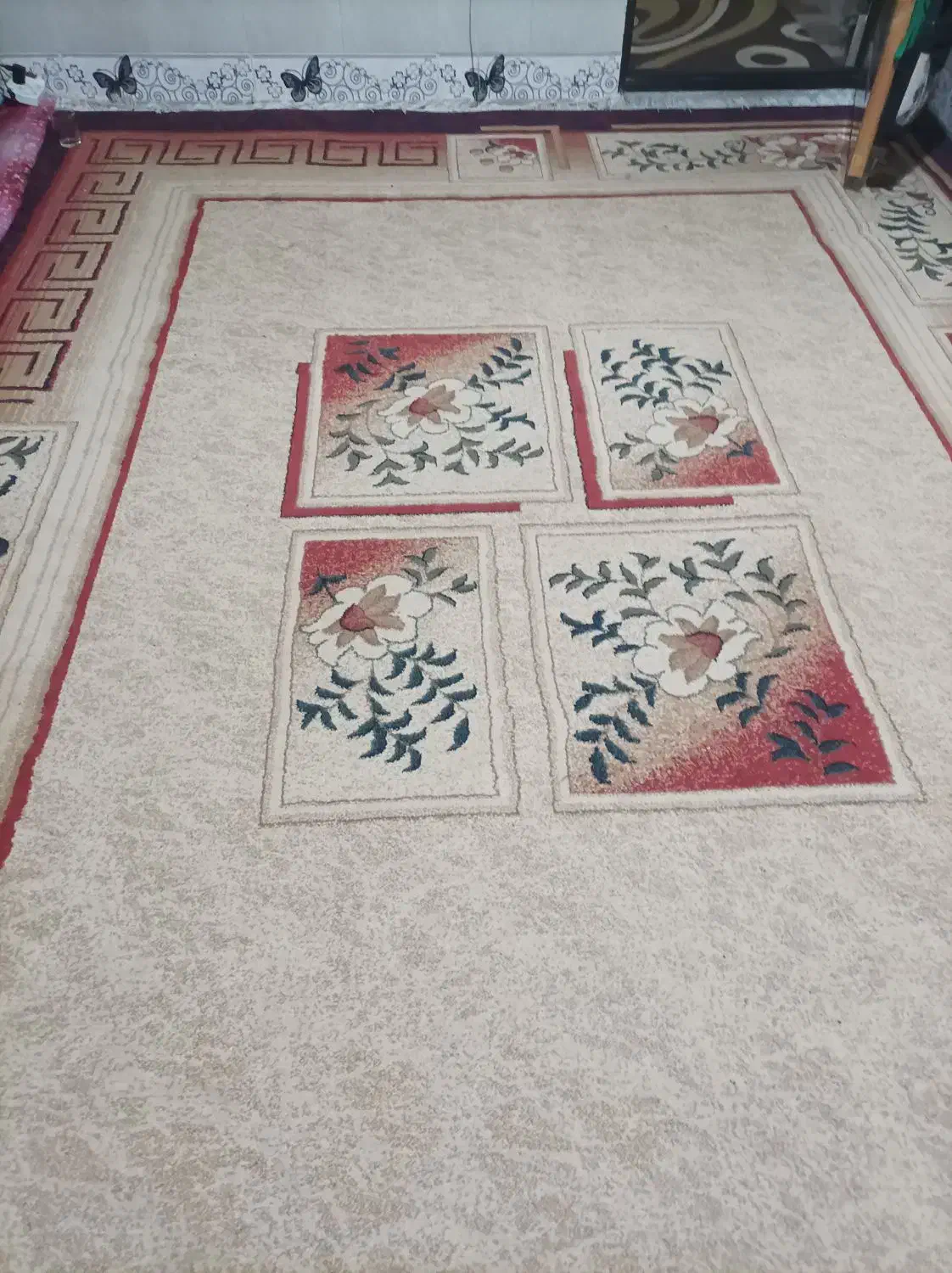 قالی فرش ۱۲ متری فانتزی|فرش|گرگان, |دیوار