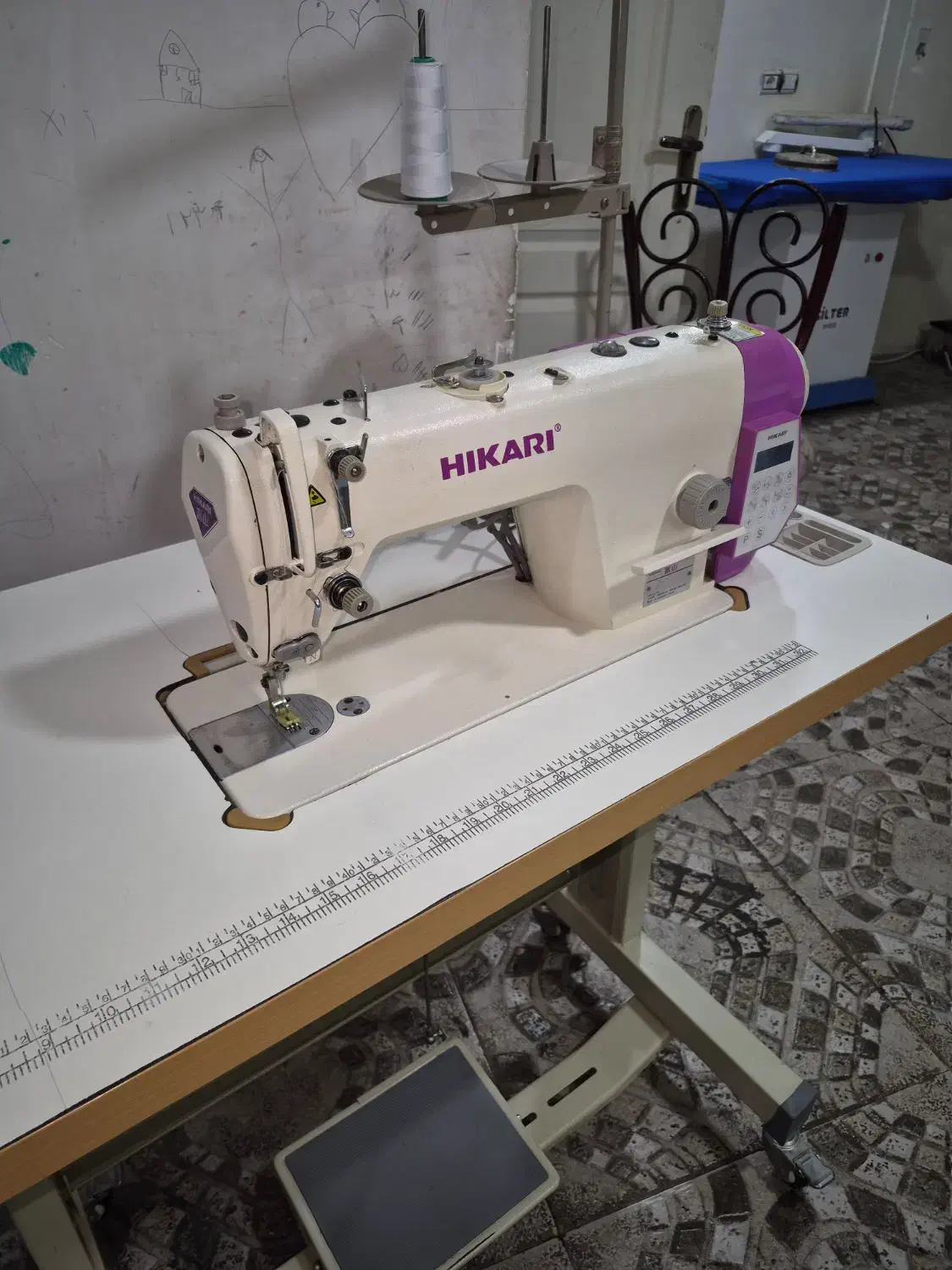 چرخ خیاطی صنعتی راسته کامپیوتری هیکاری|چرخ خیاطی و ریسندگی|تهران, سجاد|دیوار