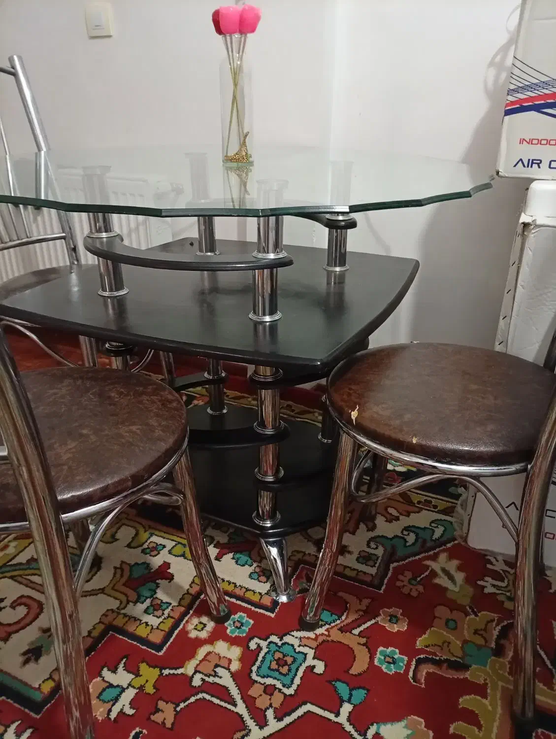 میز ناهار خوری|میز و صندلی غذاخوری|سهند, |دیوار