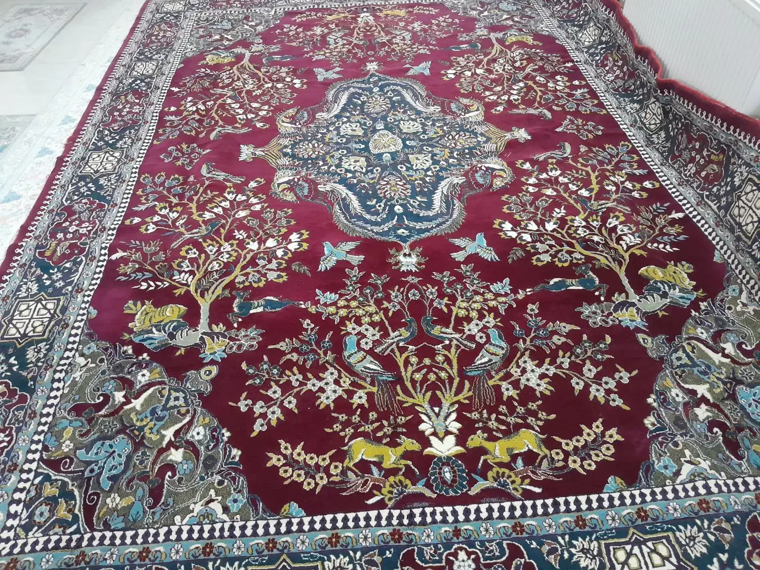 فرش ماشینی|فرش|ساوه, |دیوار