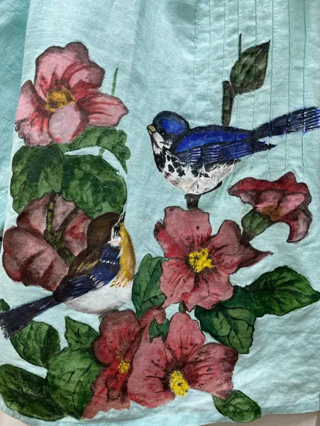 سفارش طراحی ودوخت نقاشی روی پارچه گلدوزی سنتی هنری|خدمات پیشه و مهارت|مشهد, نیروی هوایی|دیوار