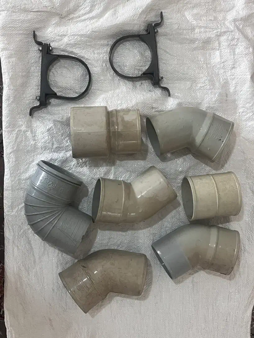 لوله شماره ۸ همراه بست لوله|مصالح و تجهیزات ساختمان|ساوه, |دیوار