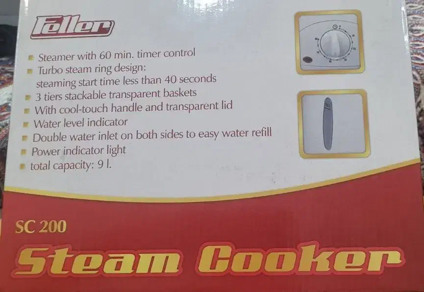 بخارپز فلر مدل sc 200|سایر لوازم برقی|فردیس, نگارستان|دیوار