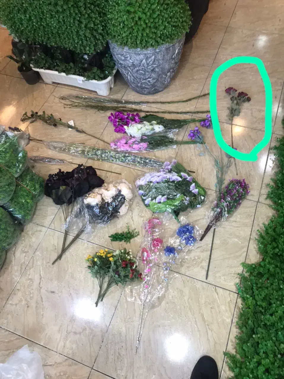 گل مصنوعی بوته شاخه و ریسه|گل مصنوعی|تهران, افسریه شمالی|دیوار