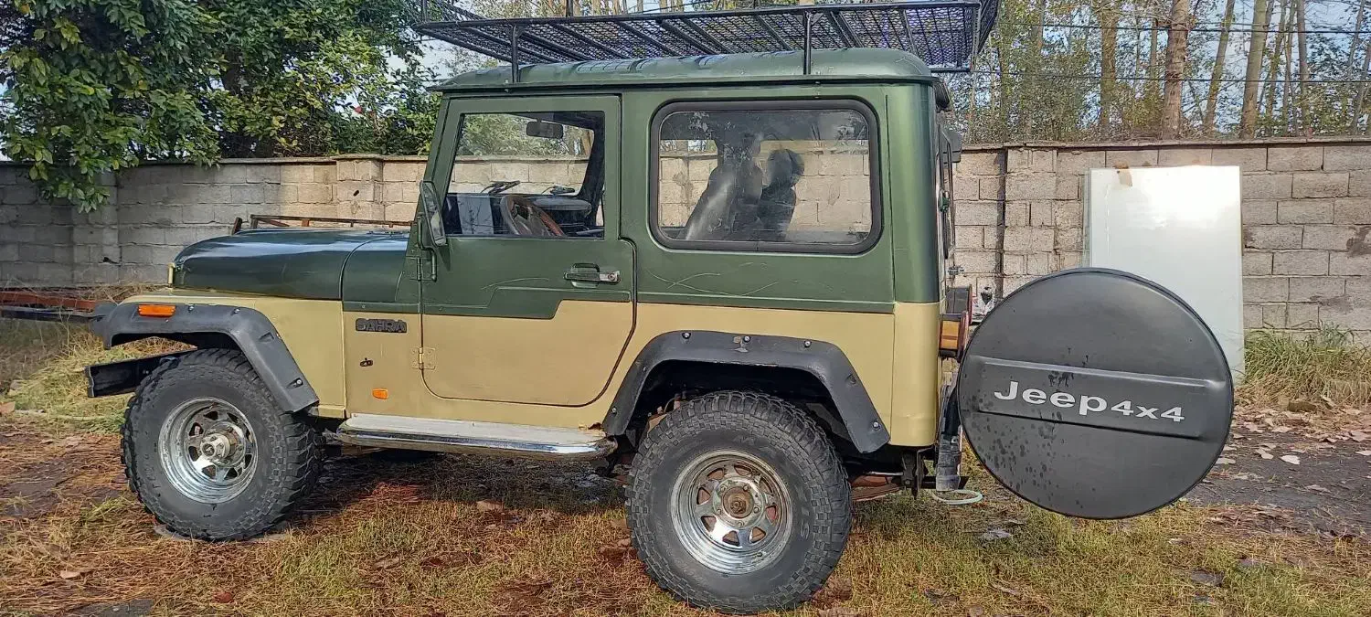 جیپ صحرا، مدل ۸۰، موتور و گیربکس فابریک پاترول|خودرو سواری و وانت|لاهیجان, کوی زمانی|دیوار