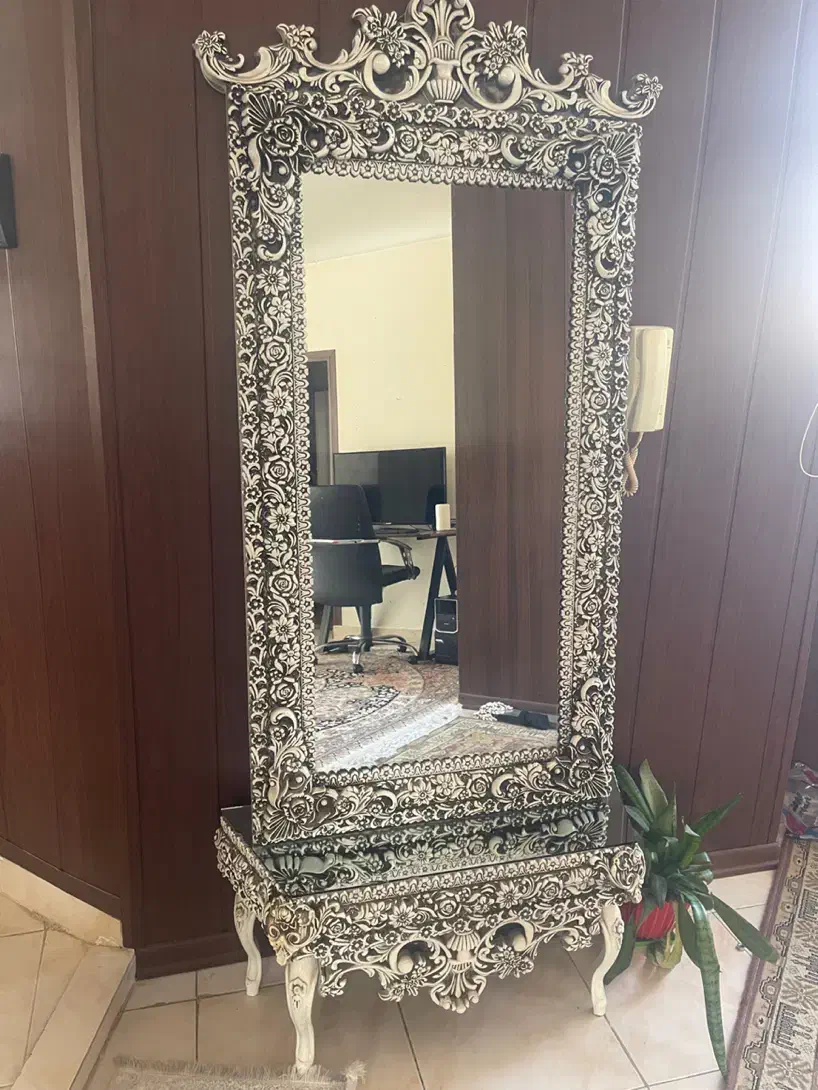 اینه کنسول|بوفه، ویترین، کنسول|گلبهار, شهر جدید گلبهار|دیوار