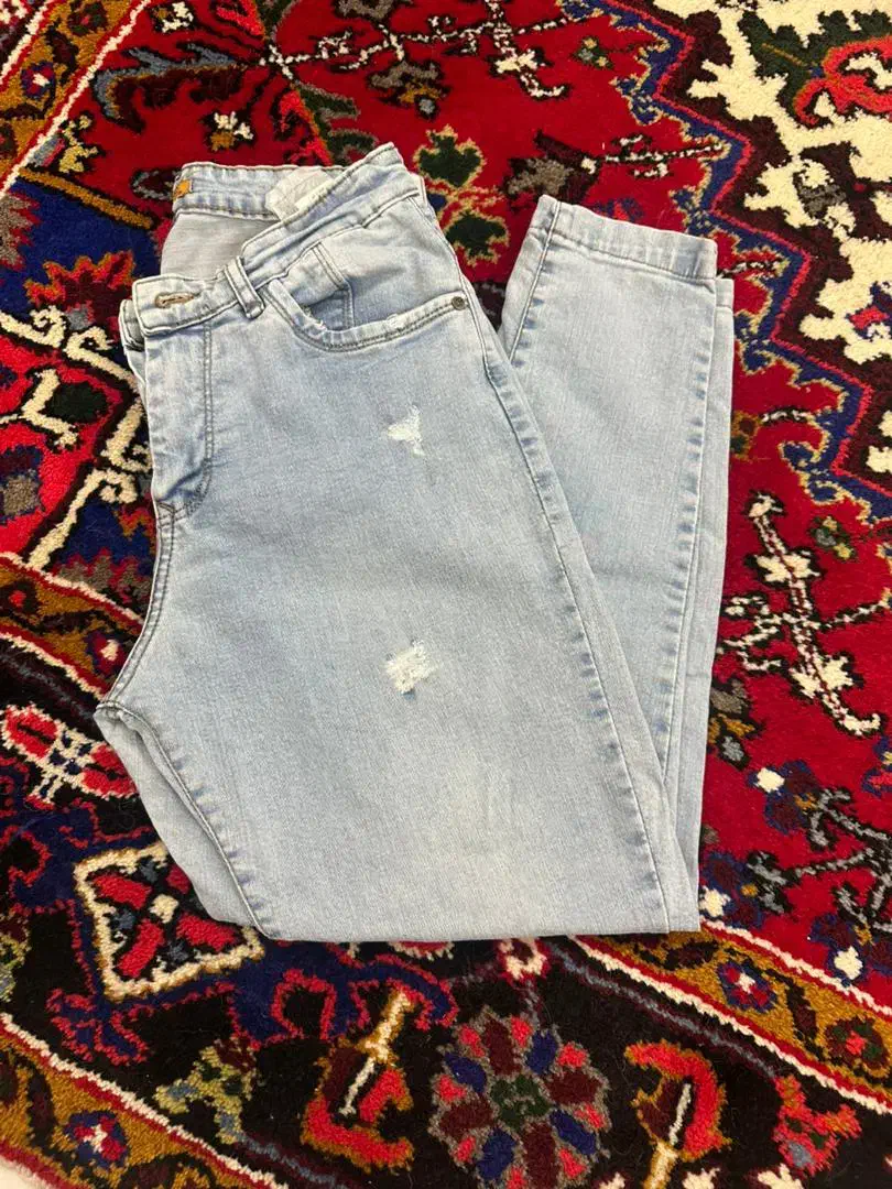 دو عدد شلوار لی زنانه|لباس|تبریز, |دیوار