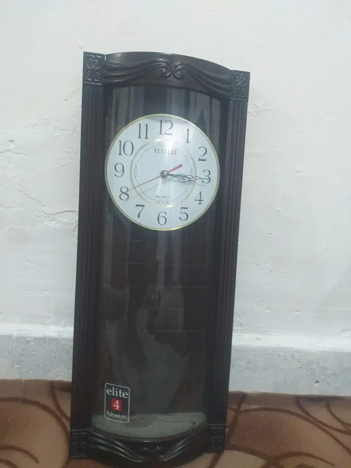 ساعت دیواری و اینه قدی ایستاده|ساعت دیواری و تزئینی|ایوان, |دیوار