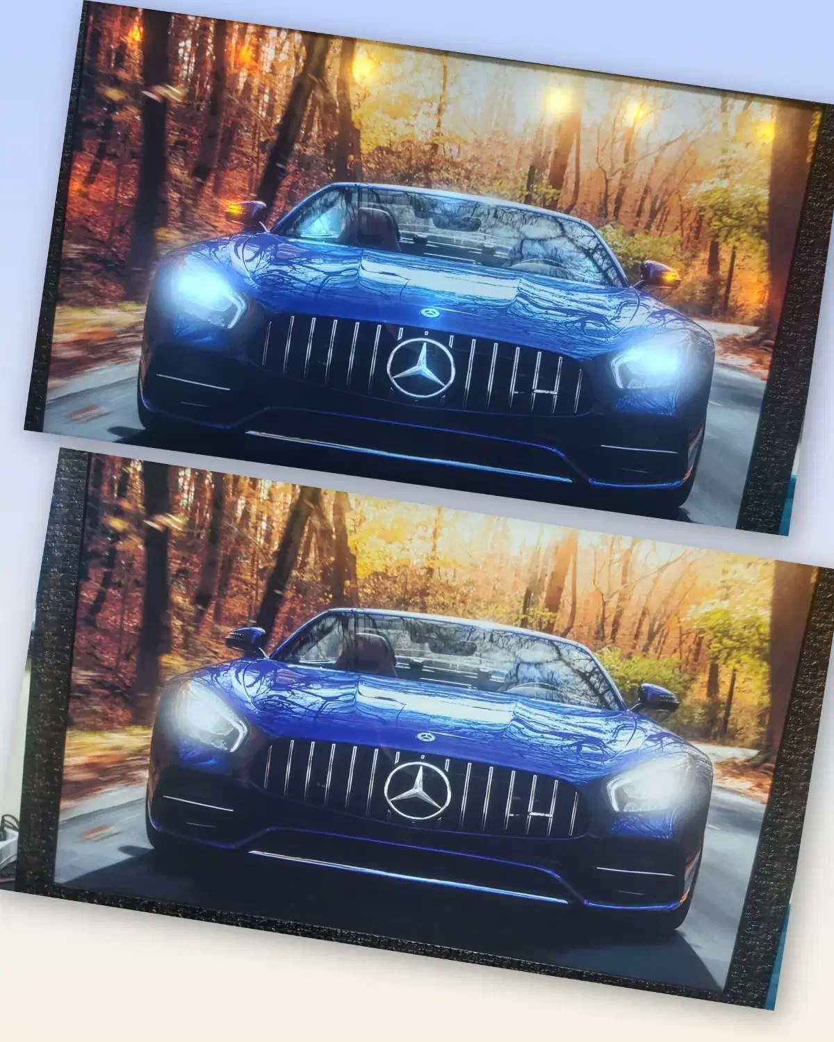 تابلو چراغدار طرح خودرو برای نمایشگاه|تابلو، نقاشی، عکس|تبریز, |دیوار