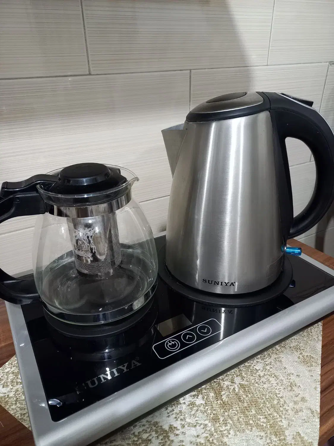 چای ساز لمسی سونیا.|سماور، چایساز، قهوهساز|هشتگرد, شهرک ولیعصر (مصلی)|دیوار