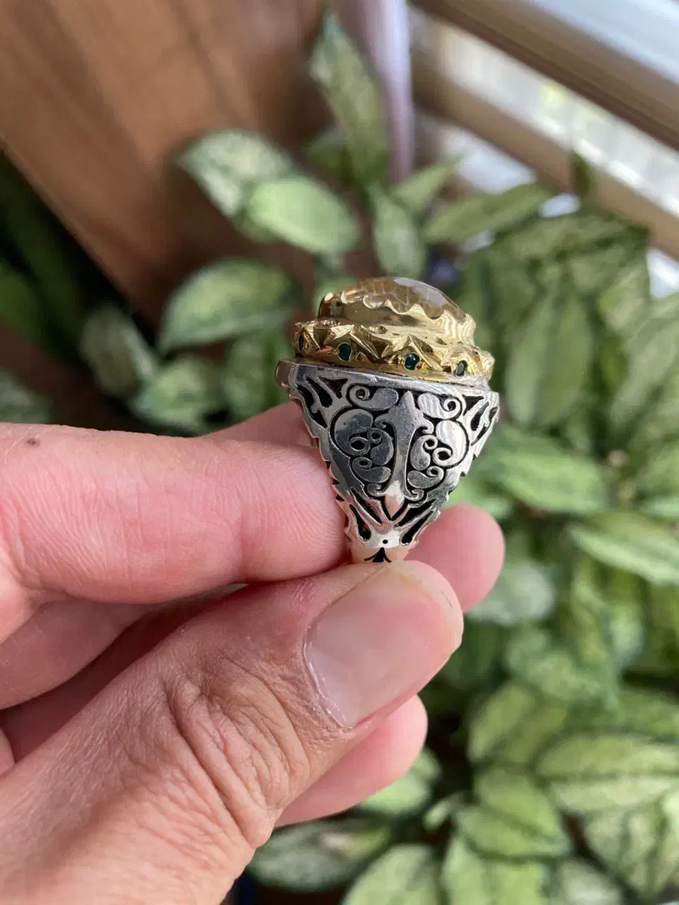 انگشتر دستساز سیترین|جواهرات|تهران, جمهوری|دیوار