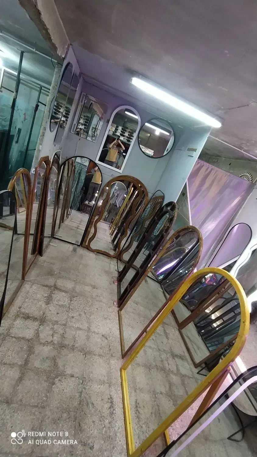 آینه قدی و درب فرم لس|آینه|قائن, |دیوار