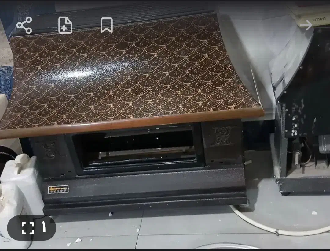 بخاری|بخاری، هیتر، شومینه|رشت, سیا اسطلخ|دیوار