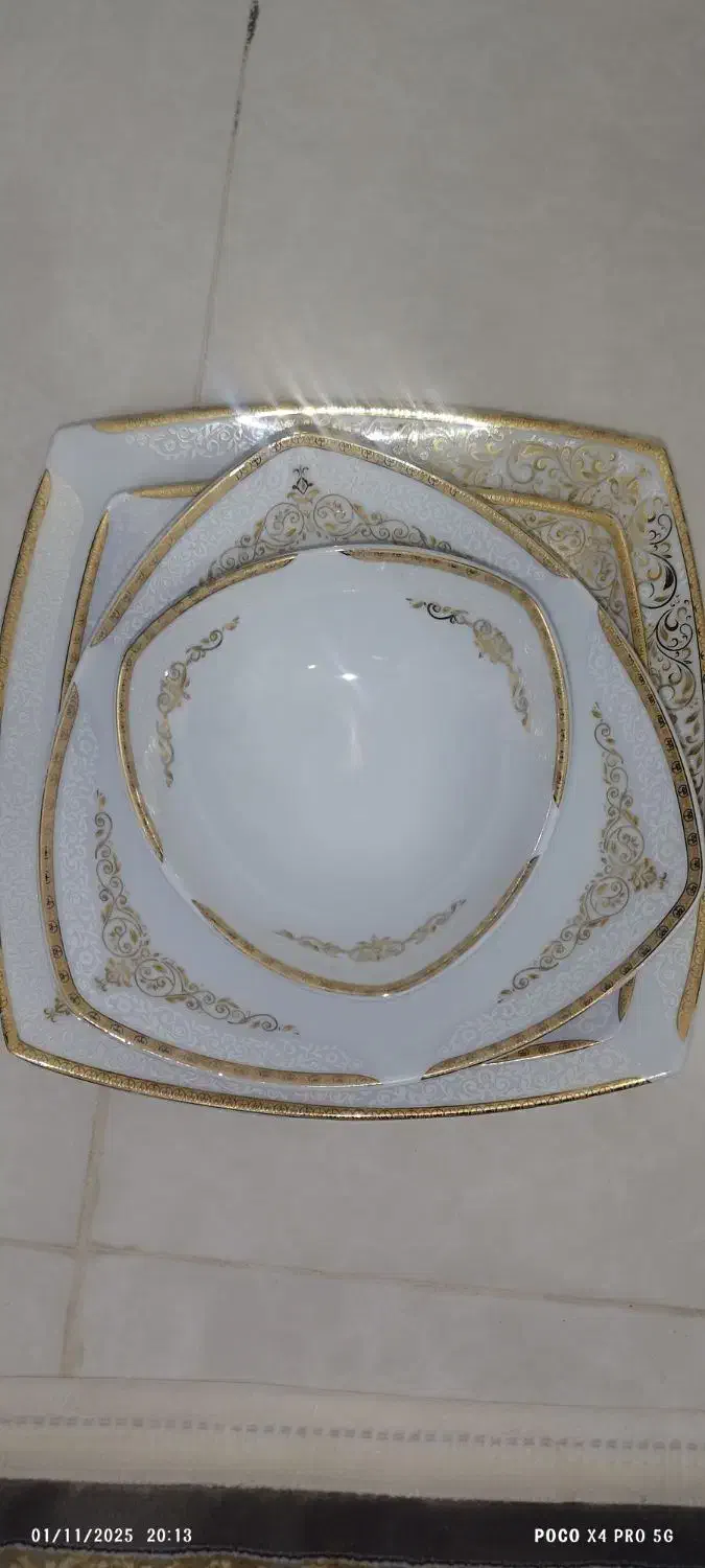 چینی پردیس  6 نفره|ظروف سرو و پذیرایی|اصفهان, ارغوانیه|دیوار