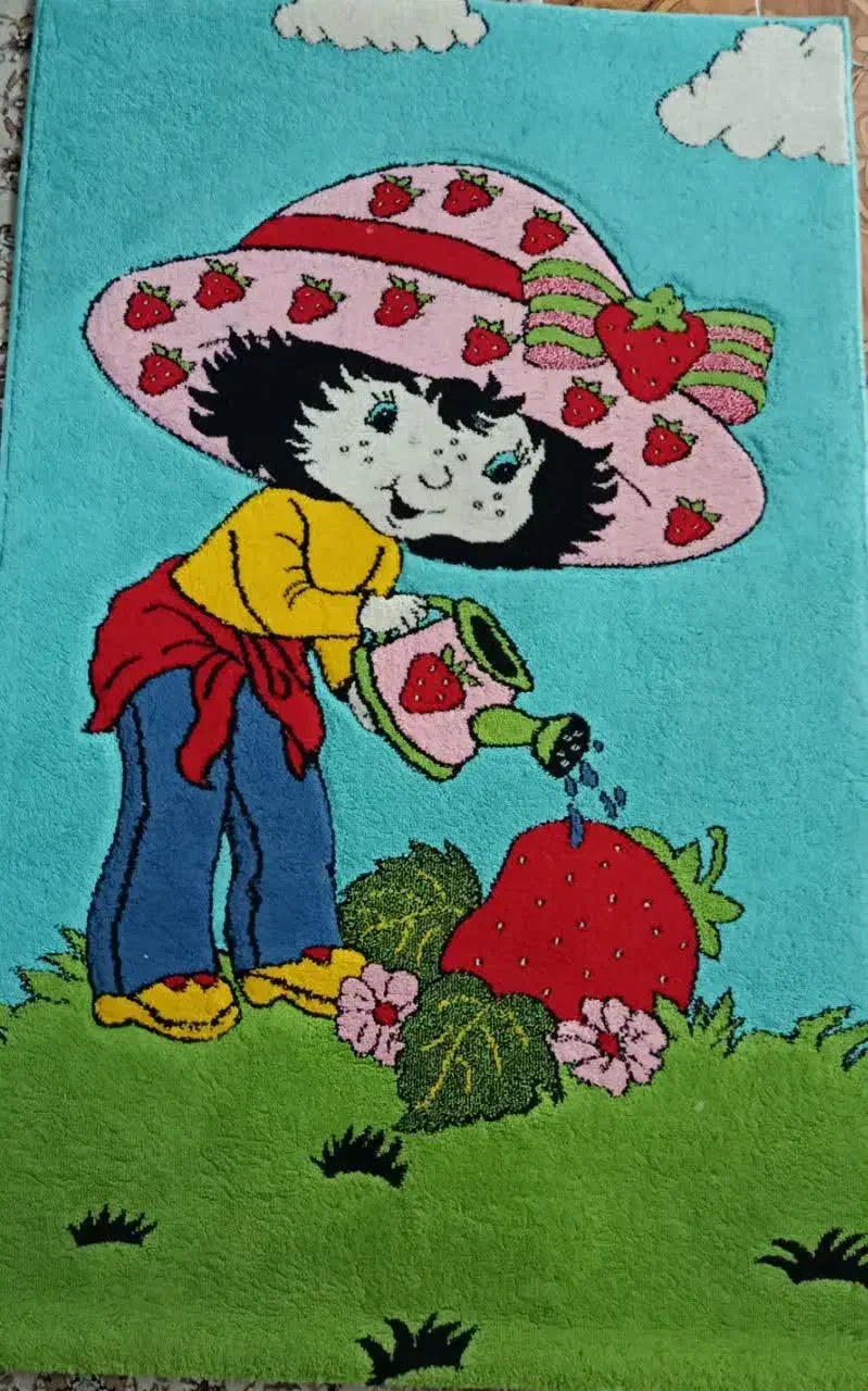 فرش کودکانه|فرش|قائم‌شهر, |دیوار