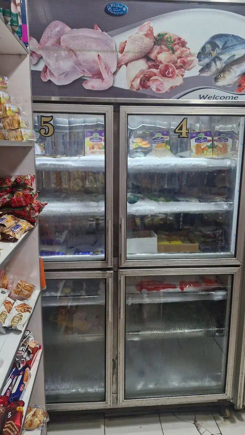فریزر ایستاده ۴ درب در حد نو|فروشگاه و مغازه|ساری, |دیوار
