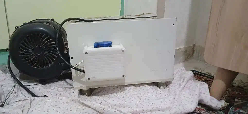 فن14 فن12 سایلنت باکس|پنکه و تصفیه‌کنندهٔ هوا|قم, پردیسان|دیوار