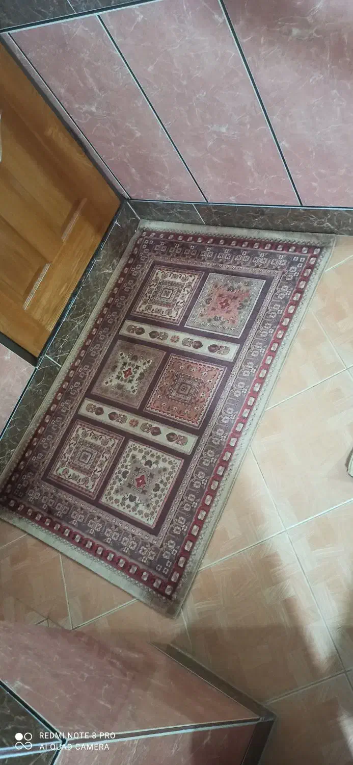 گلیم فرش 6متری با پادری 1در1/5|فرش|گنبد کاووس, |دیوار