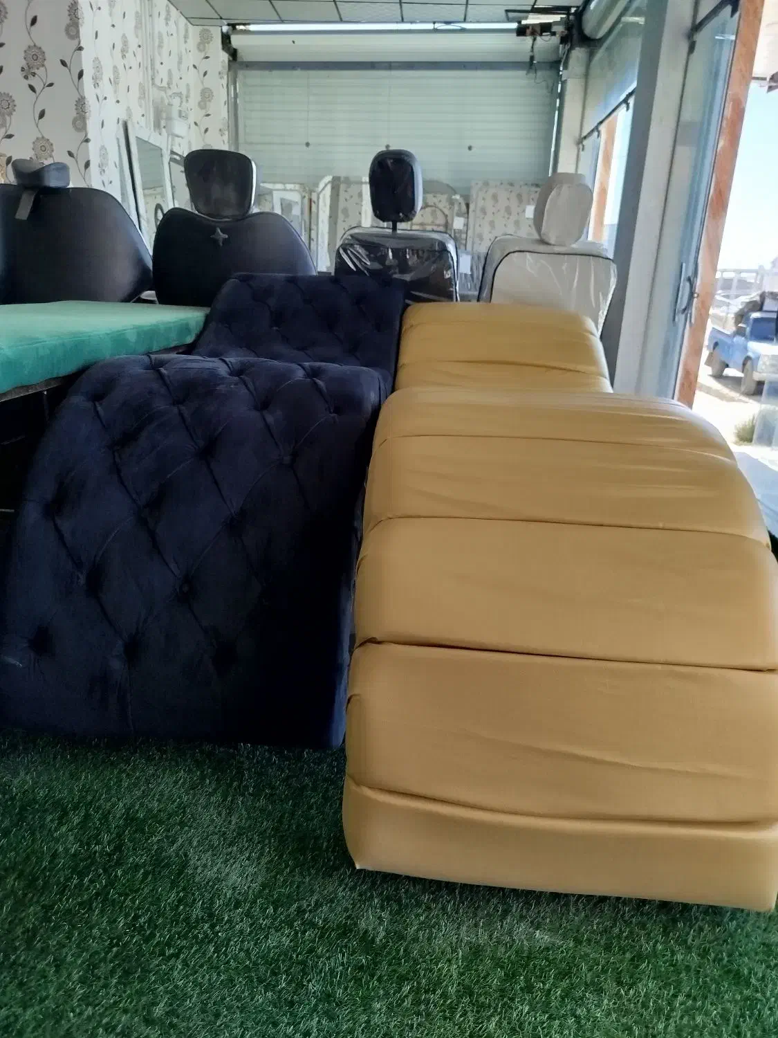 تخت اس شیاری، و لمسه فورتیک زرین کالا|آرایشگاه و سالنهای زیبایی|یاسوج, |دیوار