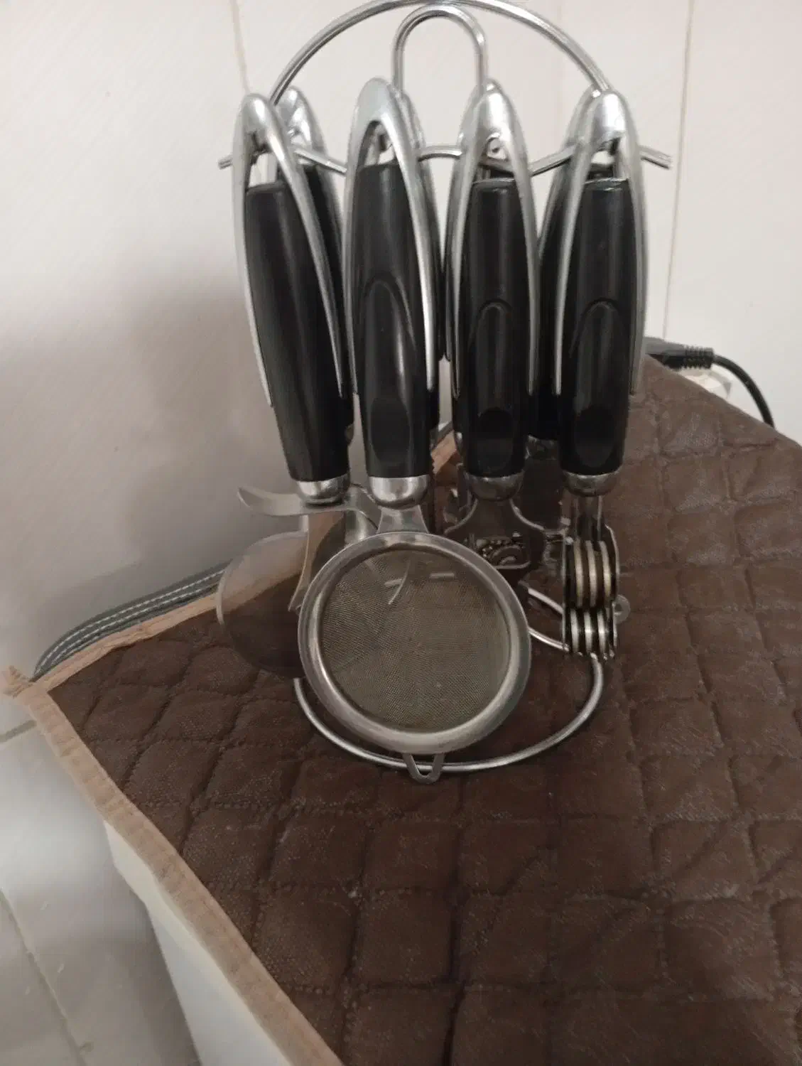 سرویس ابزار آشپزخانه|آب‌چکان و نظم‌دهنده ظروف|سبزوار, شرق کال میانی|دیوار