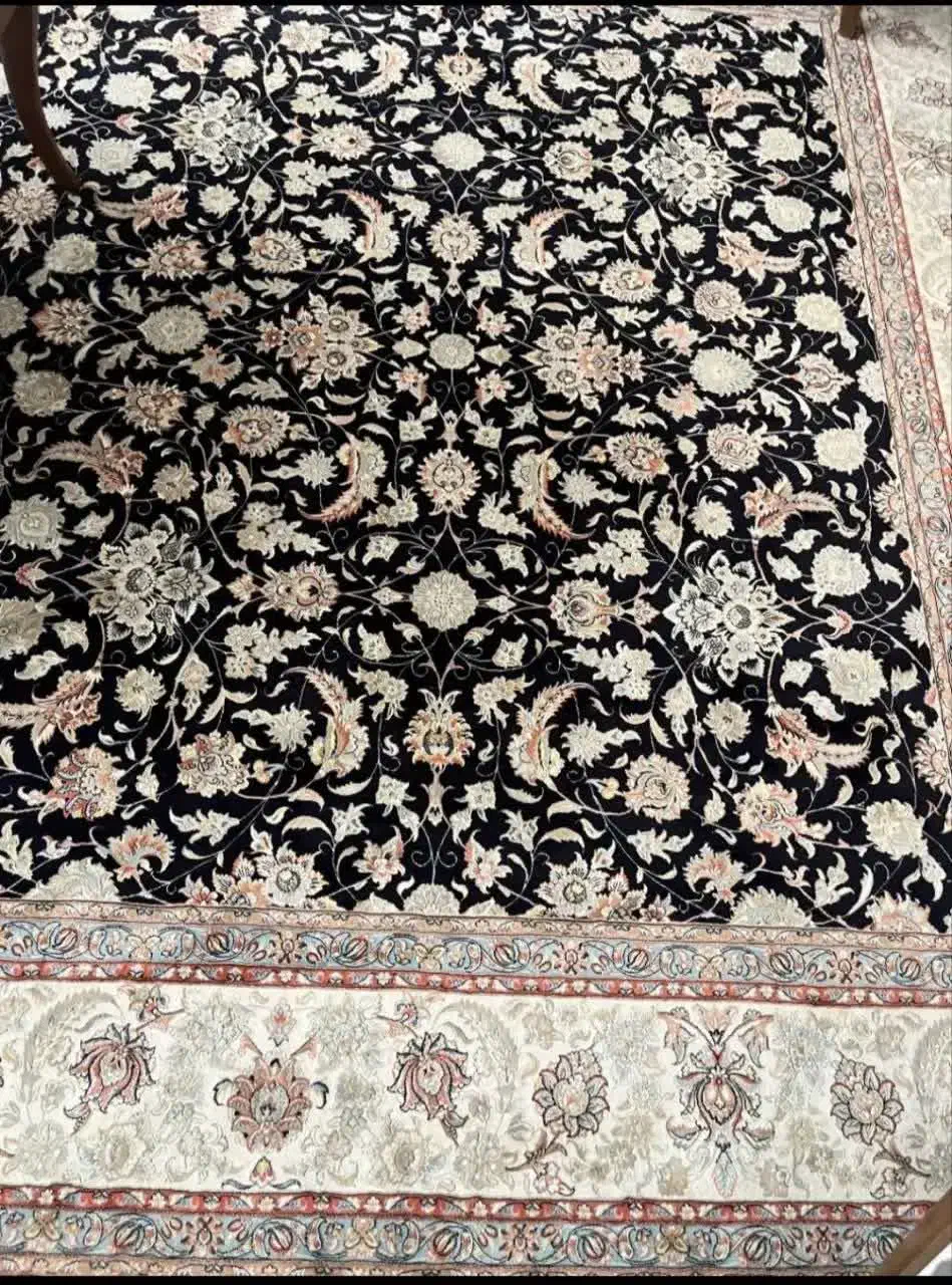 ۲تخته فرش۹متری۱۰۰۰شانه۳۰۰۰تراکم سورمه ای|فرش|کرج, فاز ۲ مهرشهر|دیوار