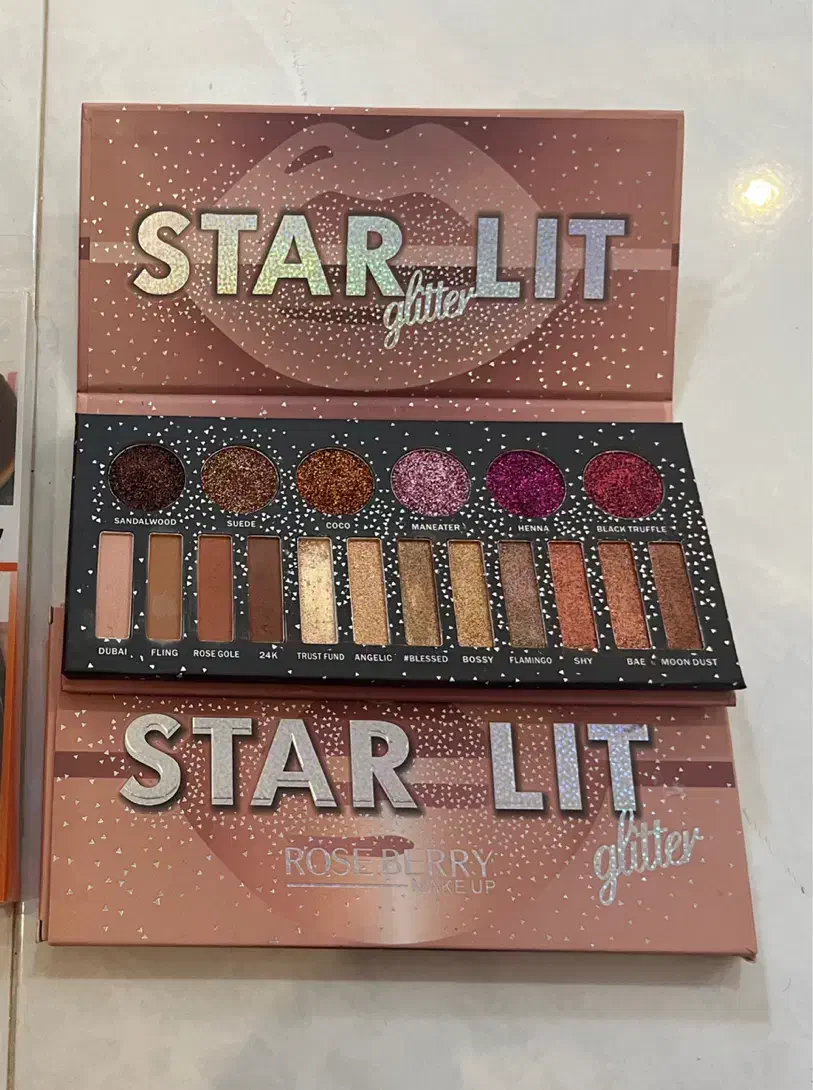 پالت سایه چشم star lit|آرایشی، بهداشتی، درمانی|مشهد, ابرغن|دیوار