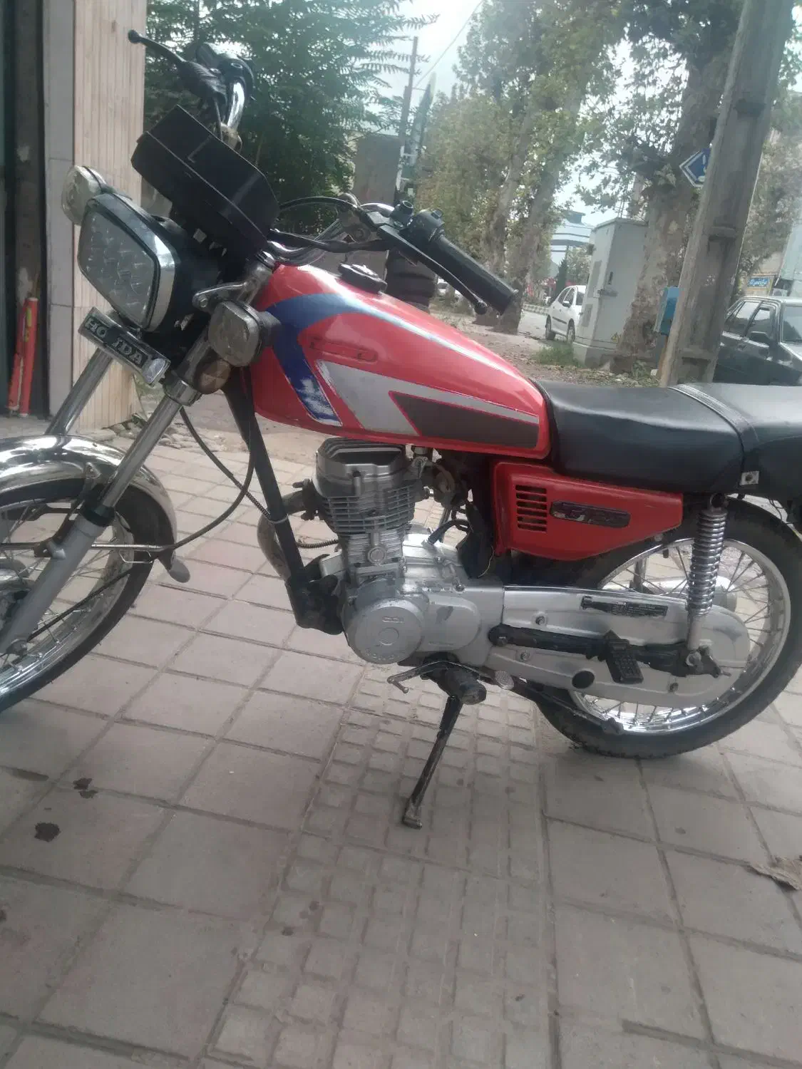 موتور مزایده هست مدل ۸۷ سالم به شرط|موتورسیکلت|ماسال, |دیوار