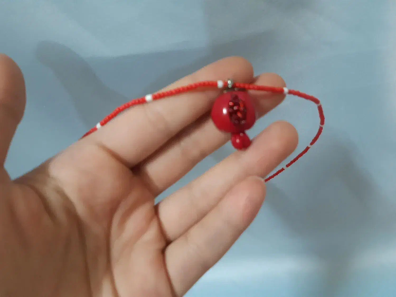 گردنبند طرح انار|بدلیجات|قم, نیروگاه|دیوار