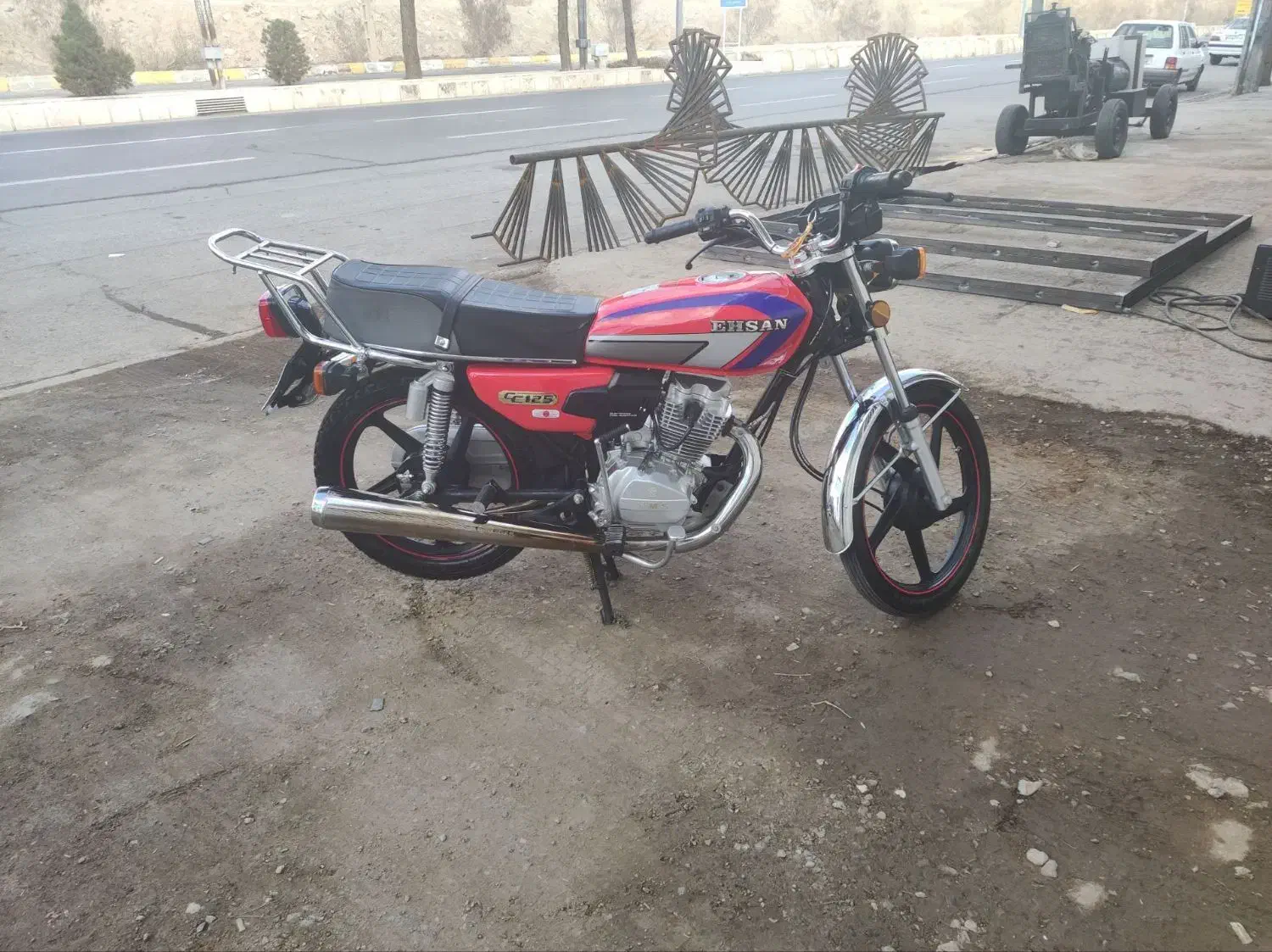 موتور ۱۲۵ احسان|موتورسیکلت|بیرجند, |دیوار