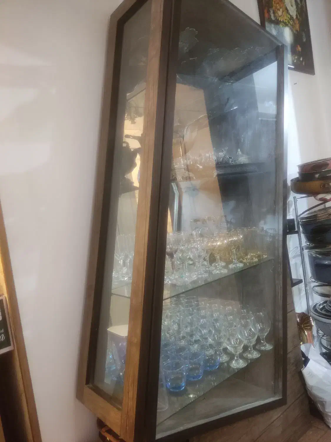 بوفه زاویه دار ۴طبقه|بوفه، ویترین، کنسول|گرگان, |دیوار