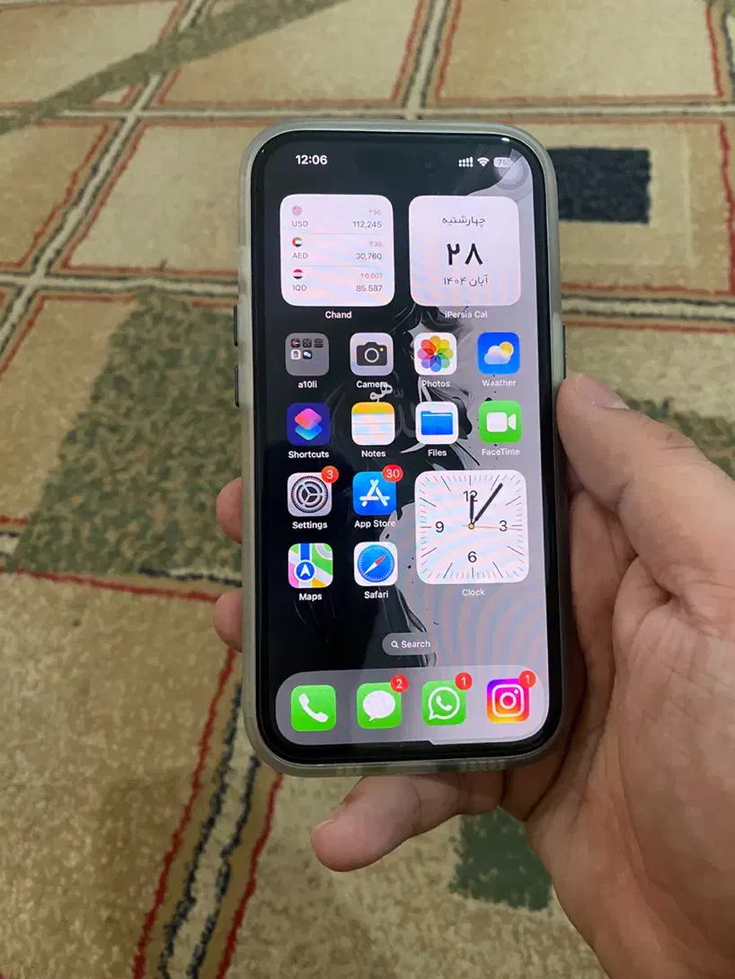 ایفون ۱۵ آک|موبایل|اهواز, باغ شیخ|دیوار