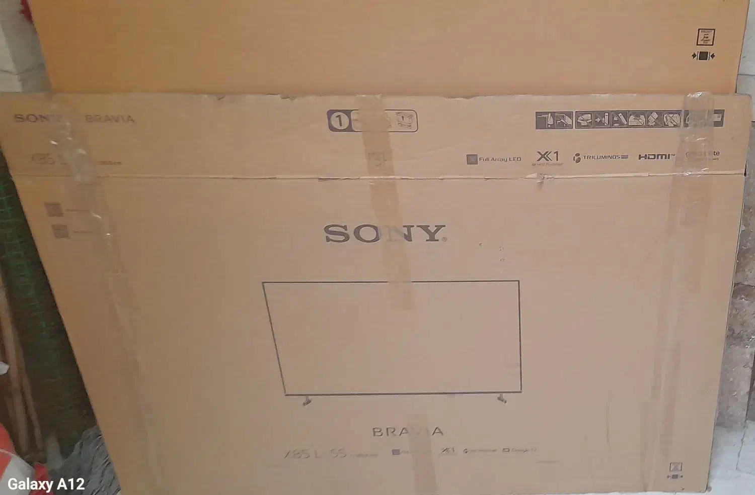 ۲عدد کارتون خالی ۴۹و۵۵ سونی|تلویزیون و پروژکتور|تهران, قاسمآباد|دیوار