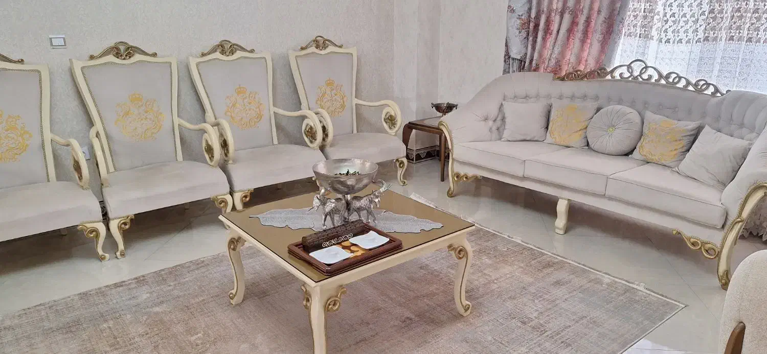 مبلمان کلاسیک طرح کویین|مبلمان خانگی و میز عسلی|آمل, |دیوار