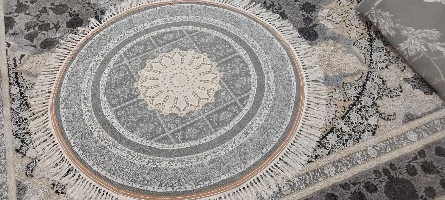 فرش گرد طوسی در حد آکبند|فرش|تهران, تهرانپارس شرقی|دیوار