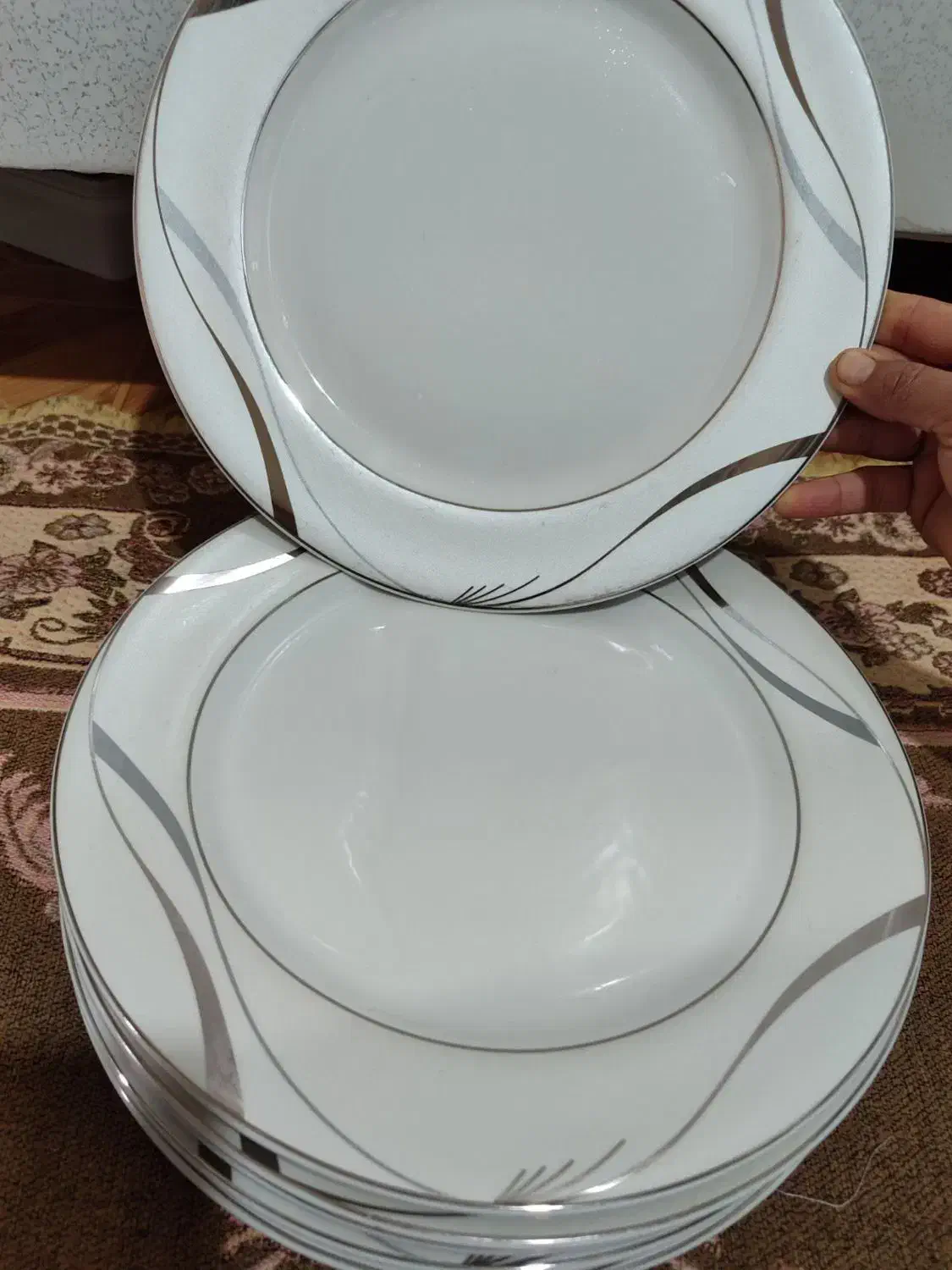 سه دست چینی|ظروف سرو و پذیرایی|ساوه, |دیوار