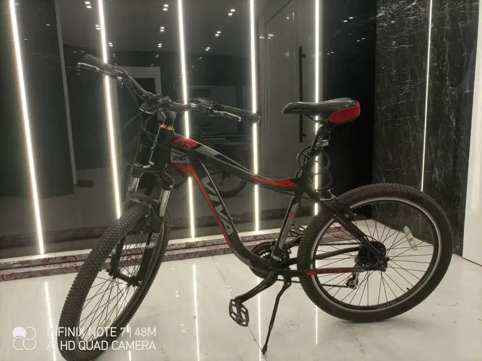 چرخ ۲۶ ویوا تمیز|دوچرخه، اسکیت، اسکوتر|اصفهان, باغ گلها|دیوار