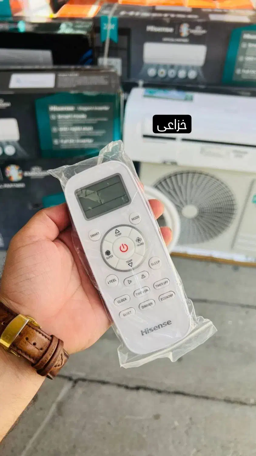 اسپیلت 24 هزار هایسنس|کولر گازی و فن‌کوئل|بیرجند, |دیوار