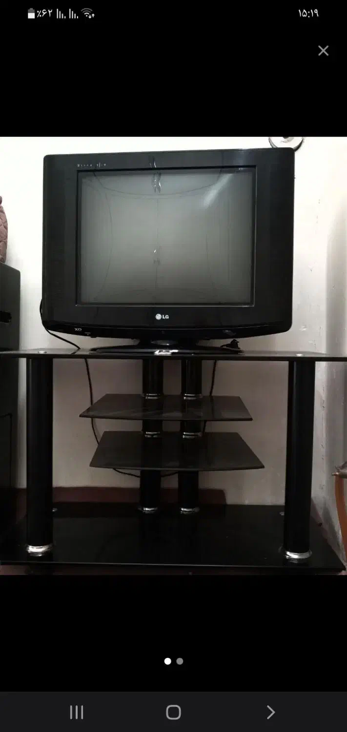 تلویزیون ال جی، همراه با میز.|تلویزیون و پروژکتور|اهر, |دیوار