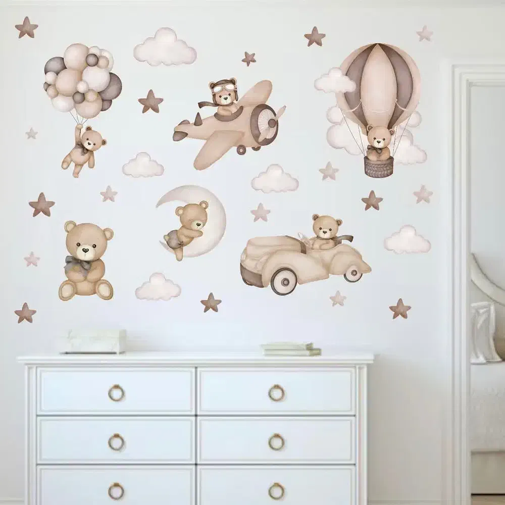 برچسب دیواری اتاق کودک|اسباب و اثاث بچه|مشهد, فدک|دیوار