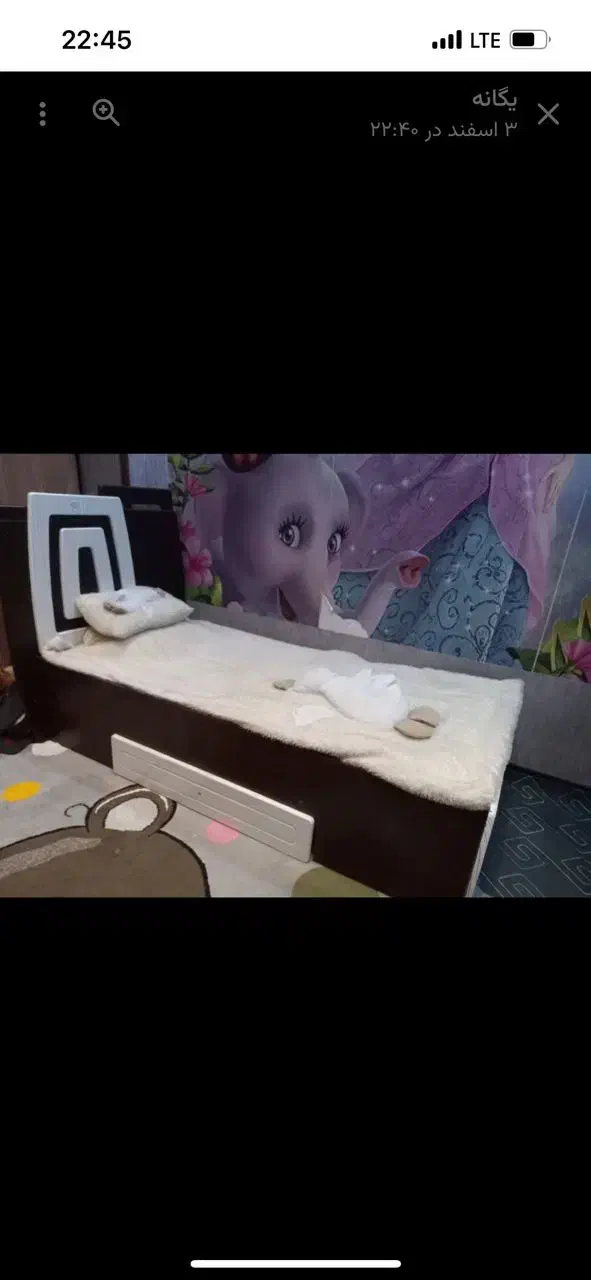 تخت و کمد و میز آرایش نوجوان|تخت و سرویس خواب|اصفهان, بهاران|دیوار