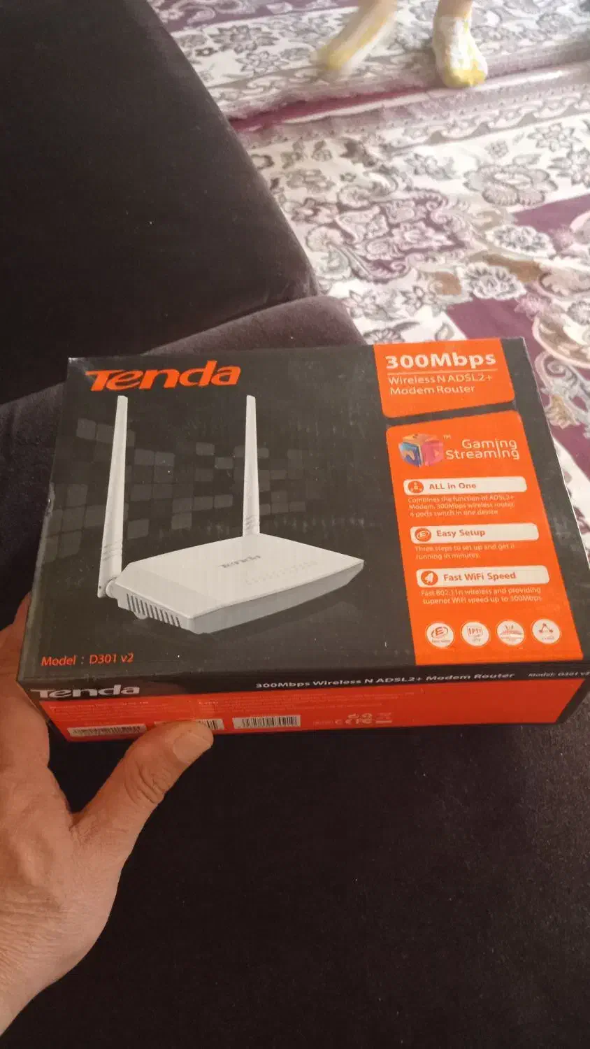 مودم وای فای مدل Tenda|مودم و تجهیزات شبکه|تهران, شیخ هادی|دیوار