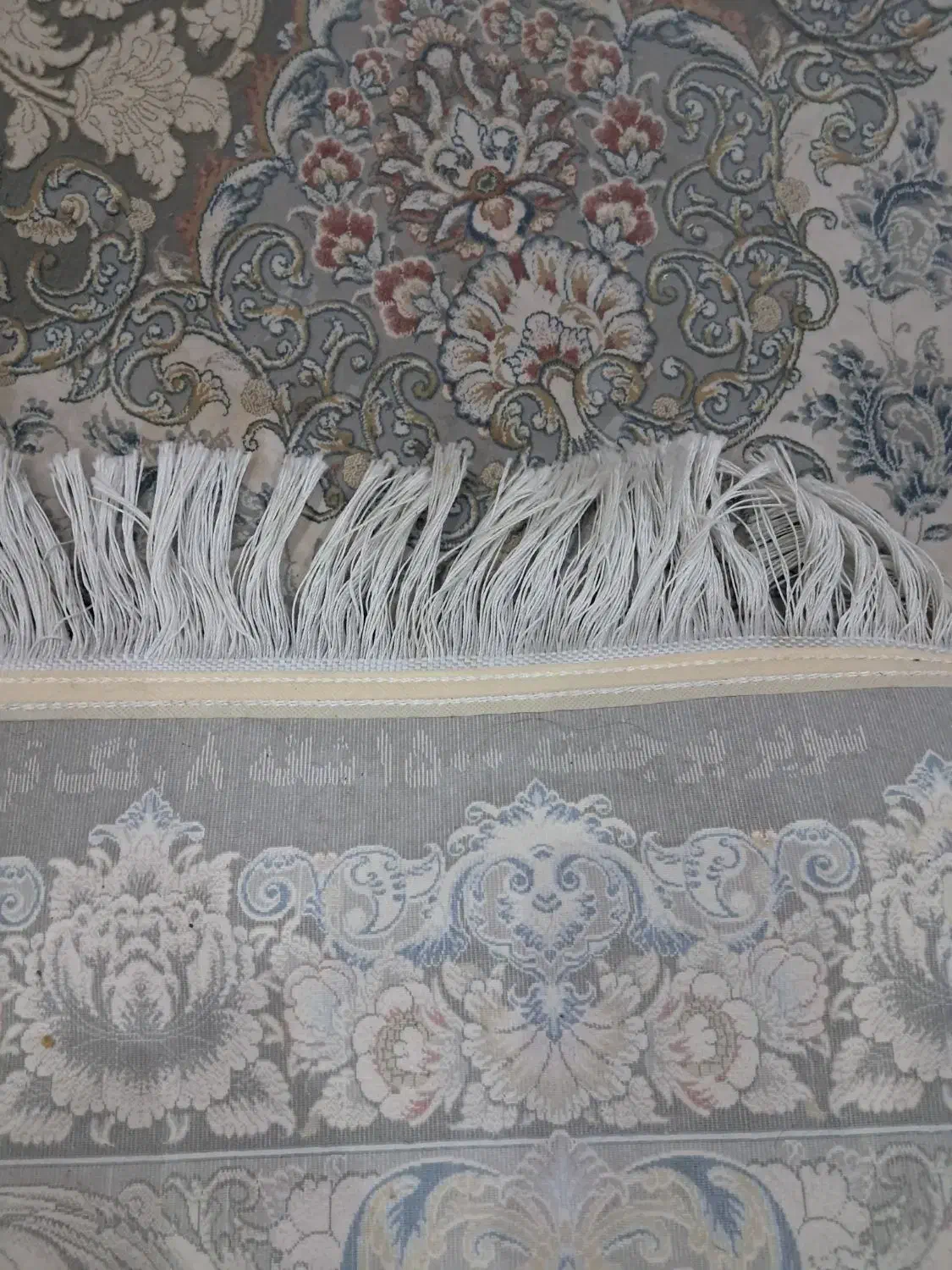 فرش۱۲متری۱۵۰۰شانه۴۵۰۰تراکم طوسی فیلی|فرش|تهران, سجاد|دیوار