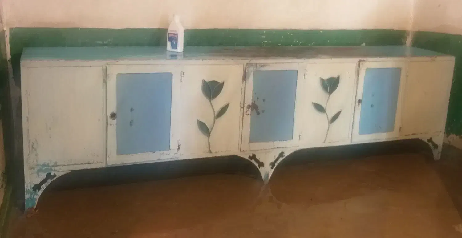 کمد آهنی جنس قدیم در حد نو|جاکفشی، کمد، دراور|پلدختر, |دیوار