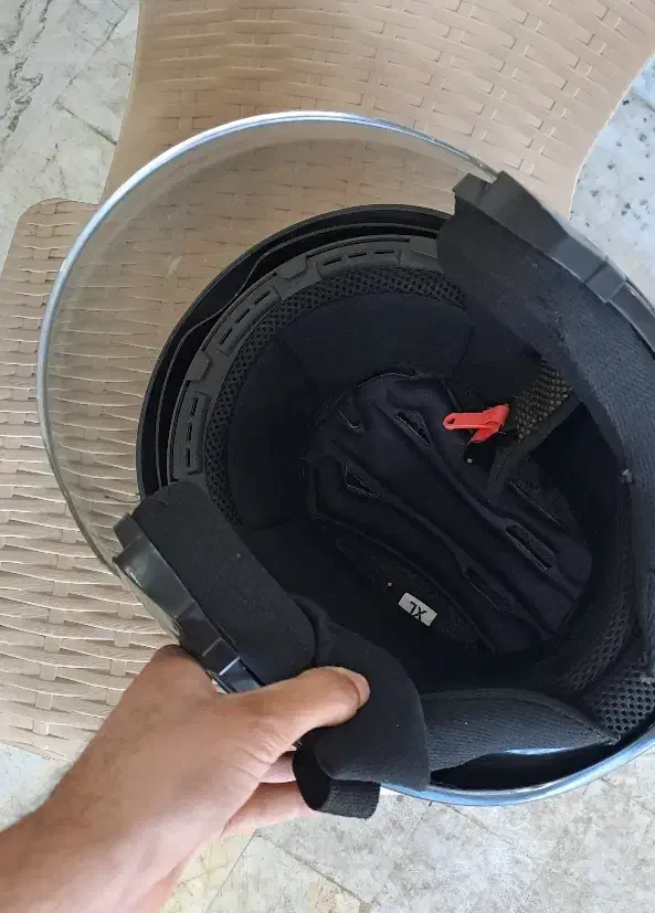 کلاه کاسکت رادین در حد نو|قطعات یدکی و لوازم جانبی|آستانه اشرفیه, |دیوار