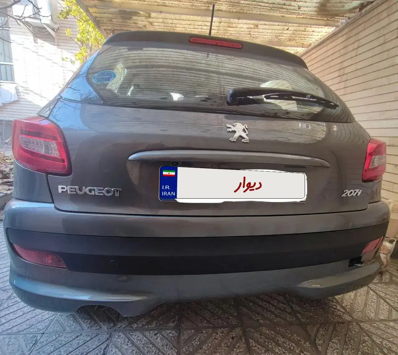 207 دستی Tu5 سقف شیشه ای|خودرو سواری و وانت|تبریز, |دیوار